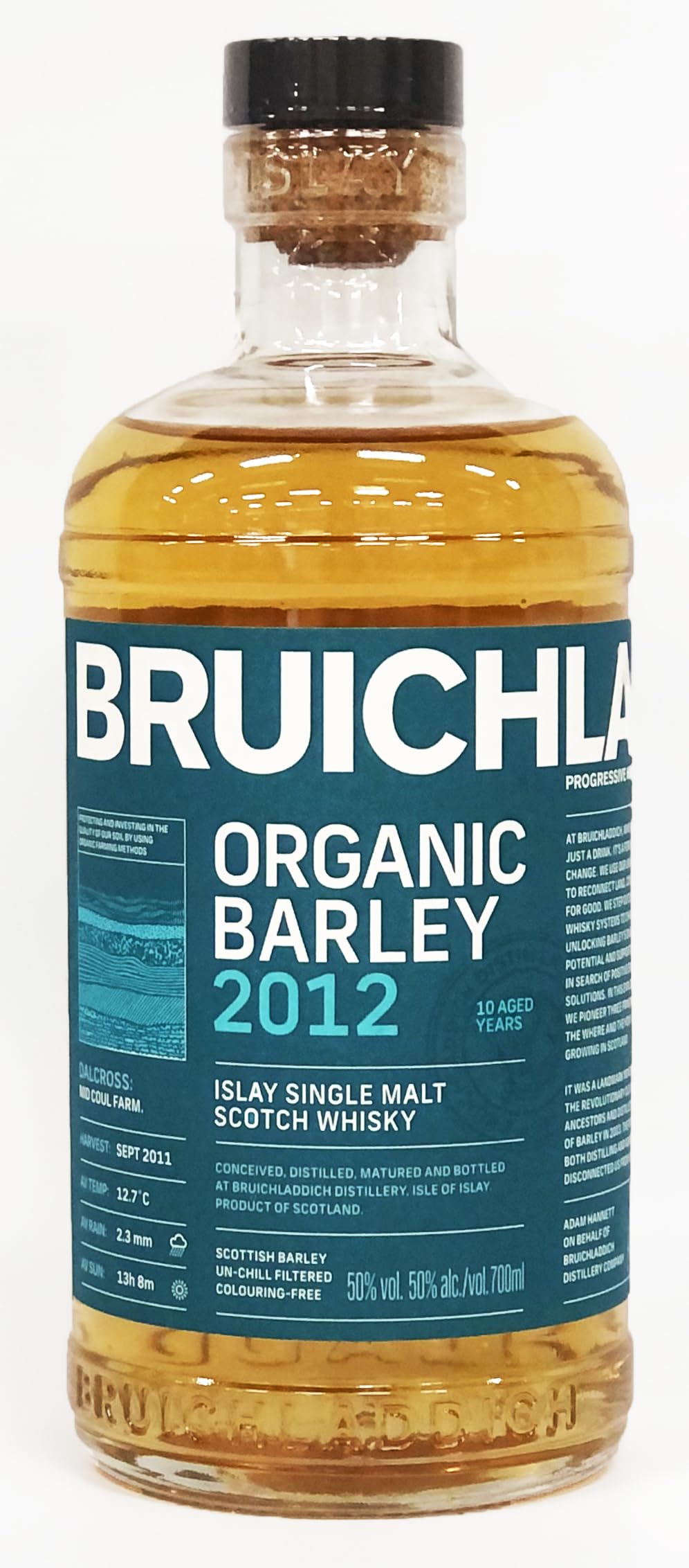 Amazon.co.jp: ブルックラディ ジ・オーガニック 2012 50％ 700ml